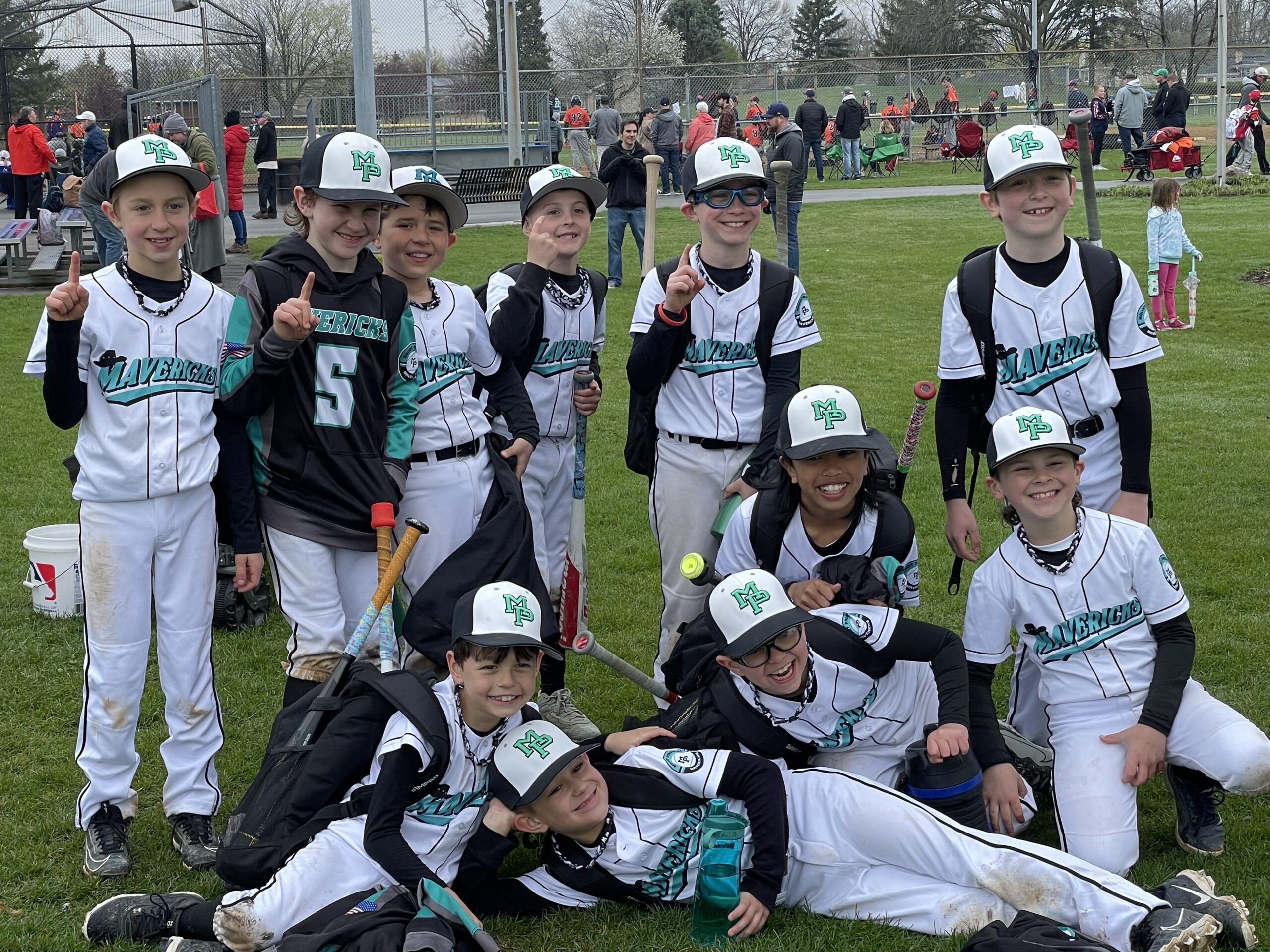 Mavericks on the field