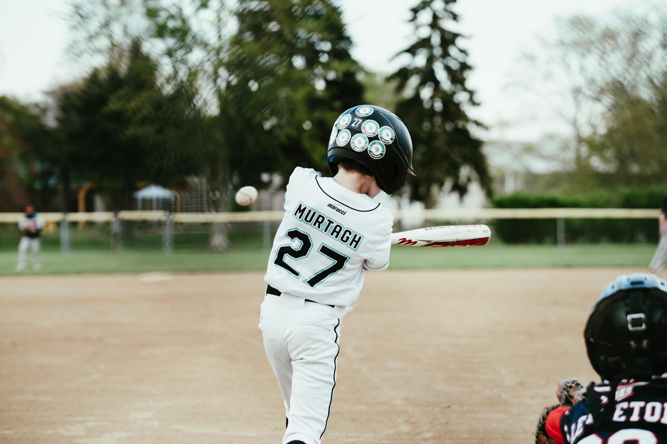Mavericks batter at the plate